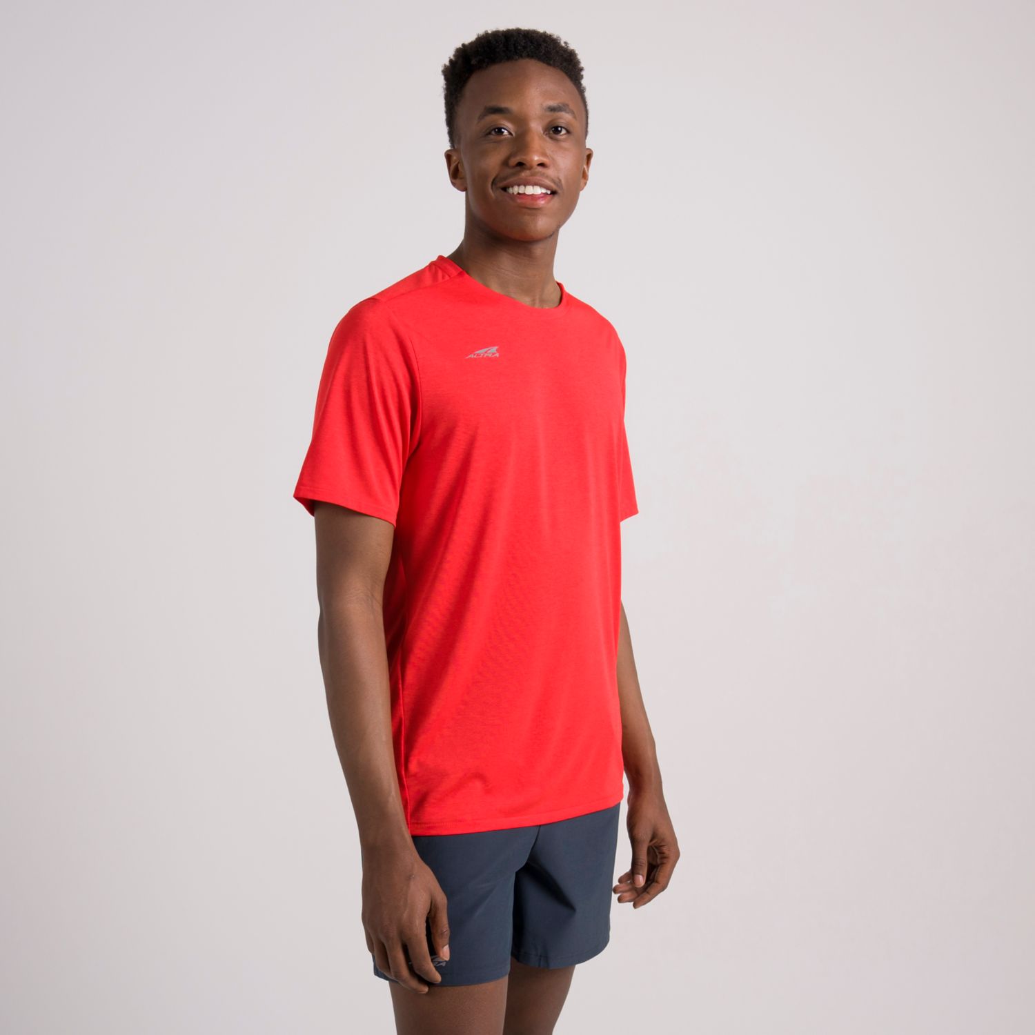 Altra Core Men's T Shirts Red | South Africa-49507129